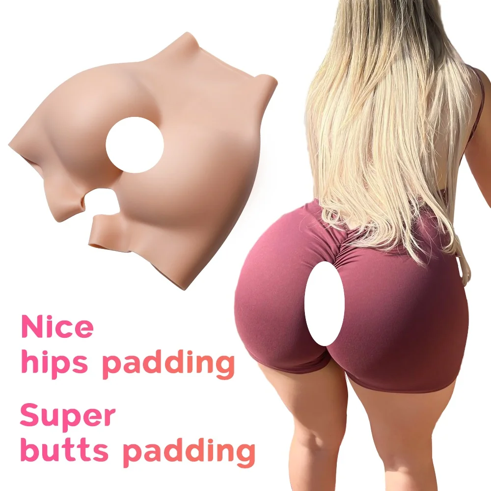 Tummy Slimming Silicone Sexy Fack Buttocks Enhancement Pants Big Butts and Hips Padded High Waisted Shapewear For Women