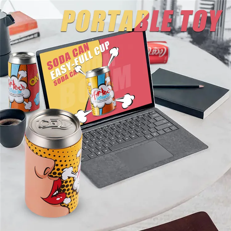 New Type Cans Male Sex Products Masturbation Cup Portable Mini Sucking Masturbation Cup For Male