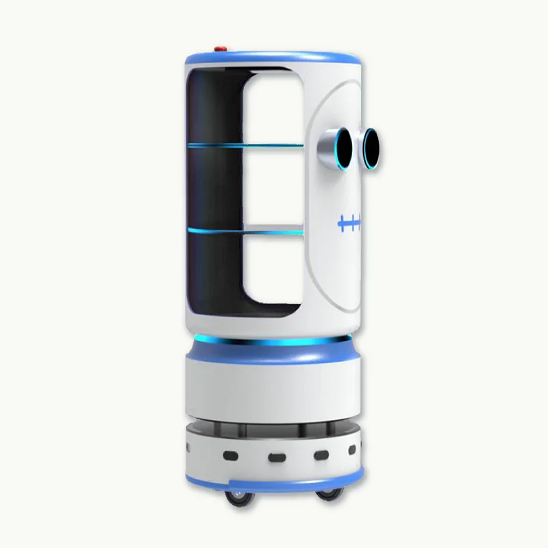 Commercial Grade Smart AI Autonomous Food Delivery Robot for Restaurant
