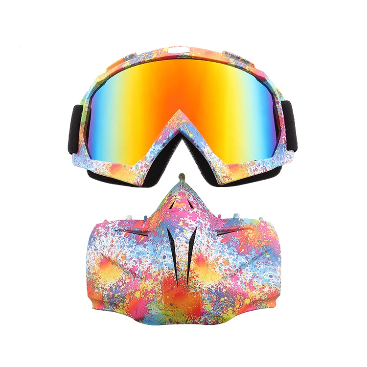 6 Colors available custom sport motorbike riding motocross goggle mask motorcycles