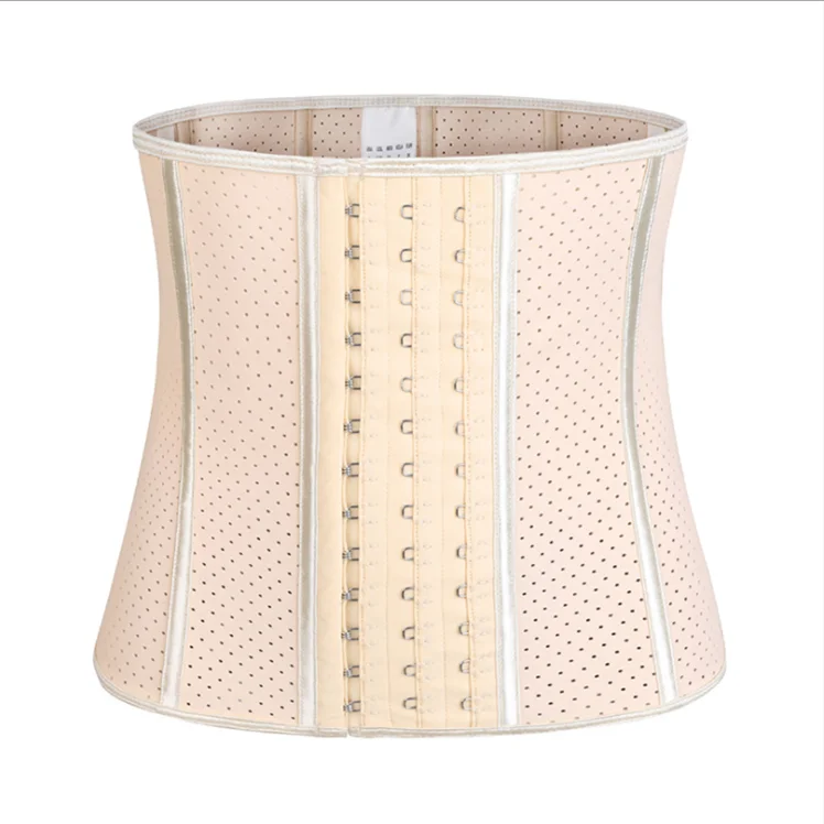 Mesh breathable latex corset sports waist corset waistband fitness waist trimmers