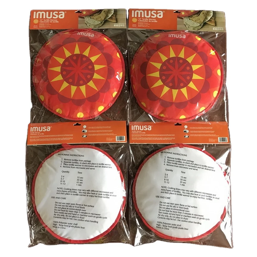 Different nice design Fabric Tortilla Warmer,Mexico totilla