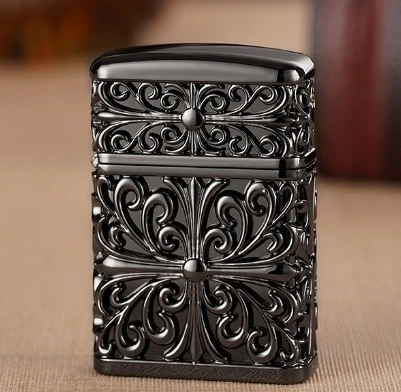 Tang Grass Windproof Lighter Inflatable Creative Metal Cigarette Lighter Personality Boyfriend Gift