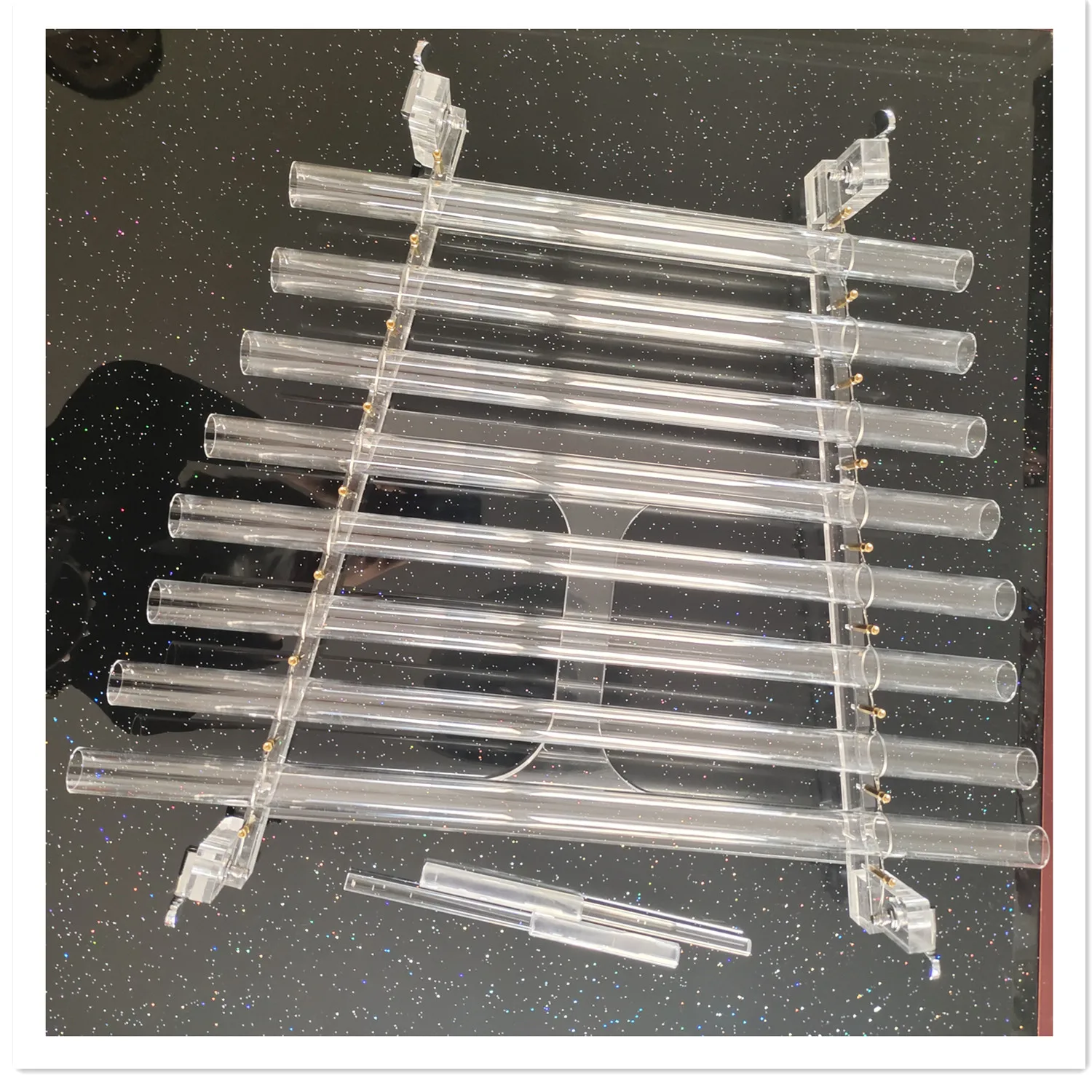 Sound Healing  Clear Quartz Crystal Harp Crystal Singing bowl Crystal Singing Harp Wholesale Manufacturer