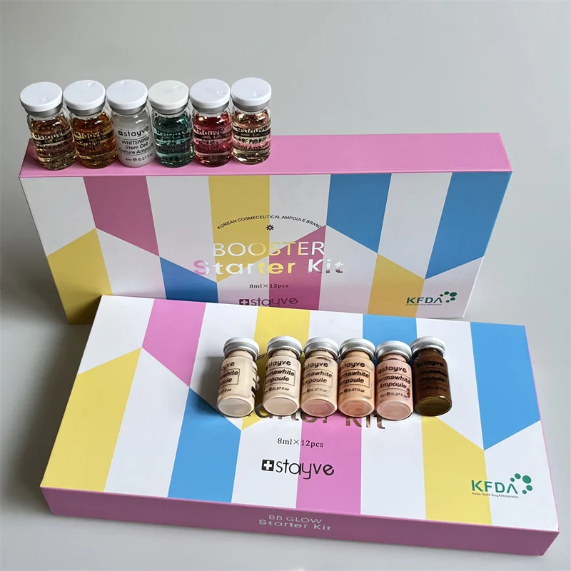 Полуперманентная тональная ампула для лица