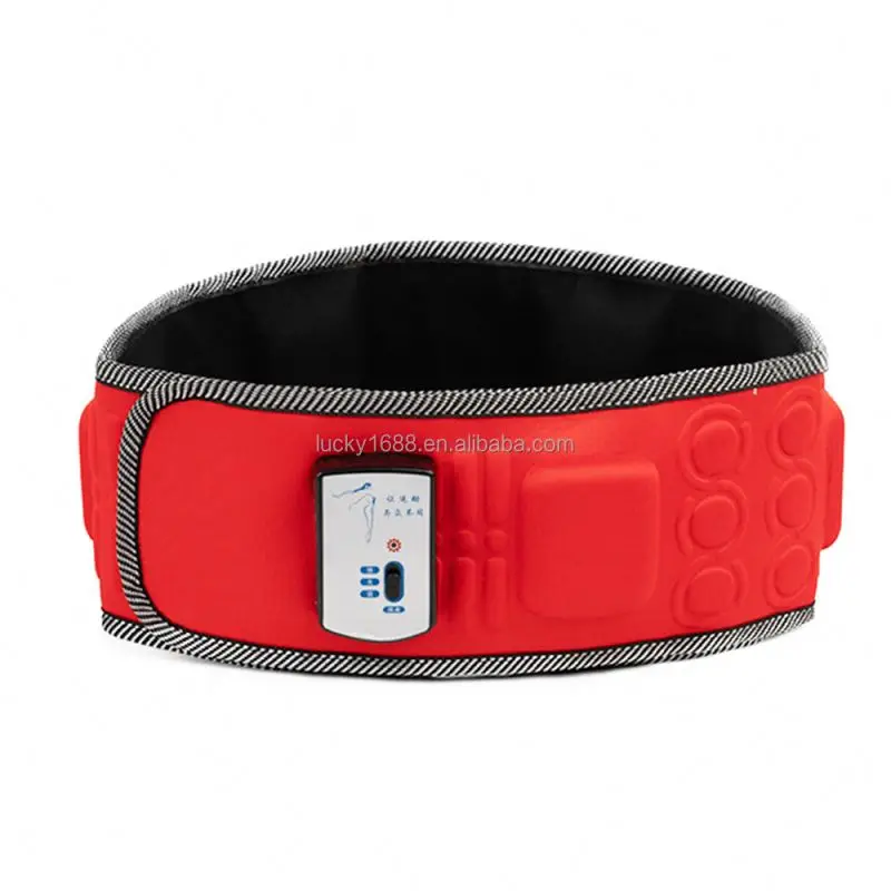 Hot Selling High Quality 5 Motor Magnet Vibrating Fitness Waist Massage Belt Body Slimming Massager
