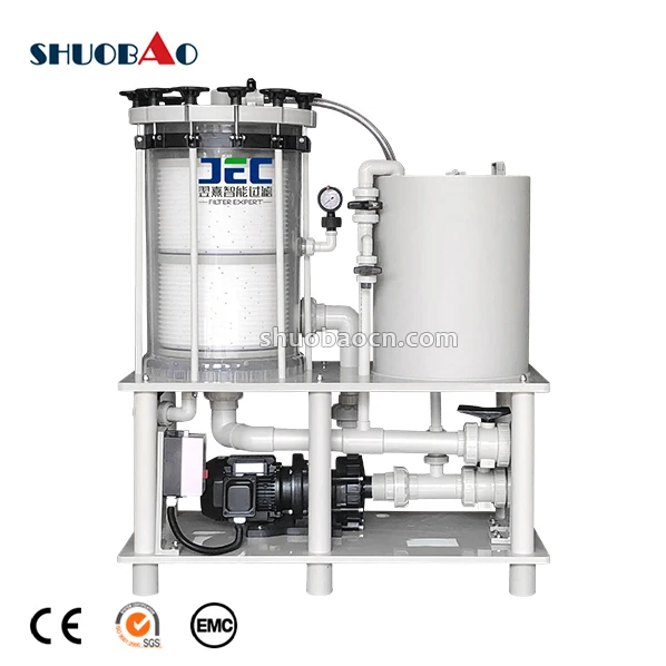 Химическая фильтрация щелочной кислоты SHUOBAO с насосом