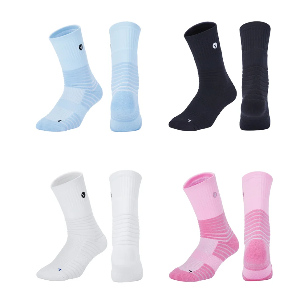 Thicken Running Socks for Men Tennis Hiking Cycling Socks Compression Women Riding Breathable Sport Stocking