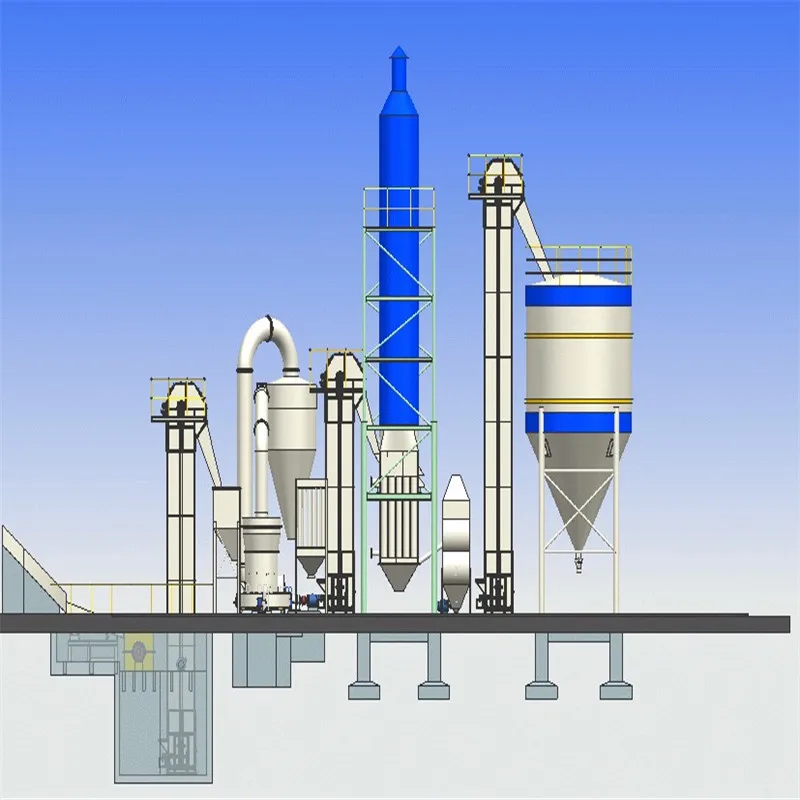 
factory price gypsum powder plant / machinery / production line for building gypsum and plaster board 