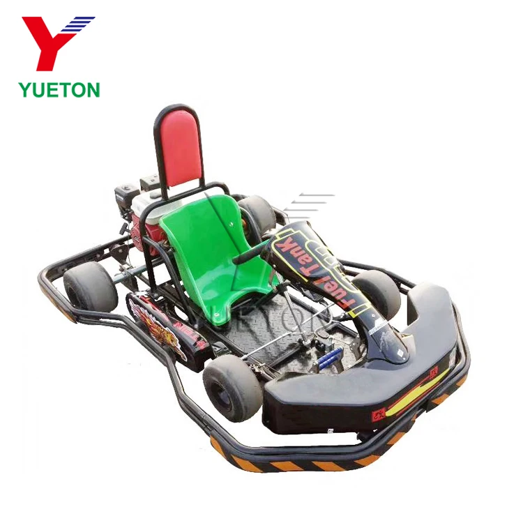 Hot Sale Theme Park Go Karts Fairground Kids Game Machine Electric 2 Seater Gas Go Kart