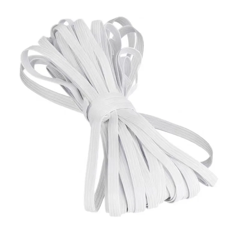 6mm flat narrow  elastic band high elastic band flat cuff sleeve running horse rubber band