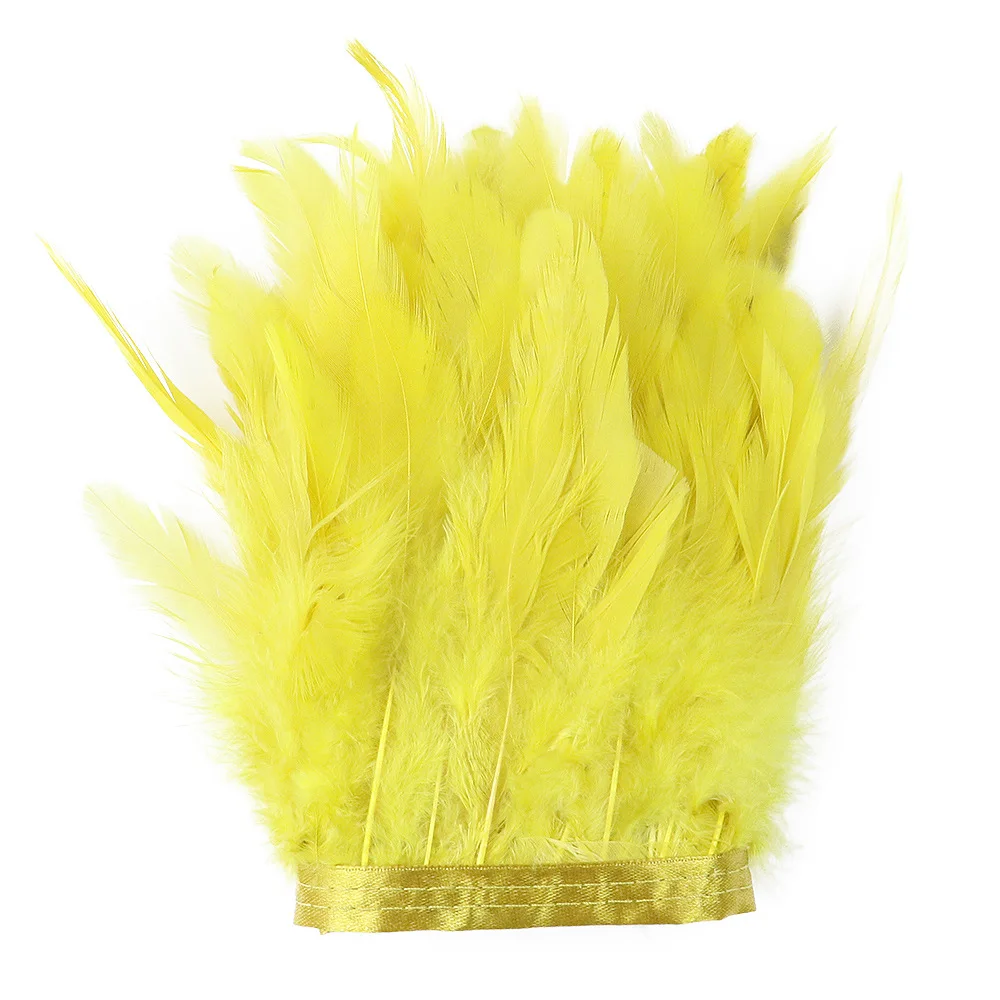 Cheap natural dream catcher decor feathers for crafts goose chicken feather trim