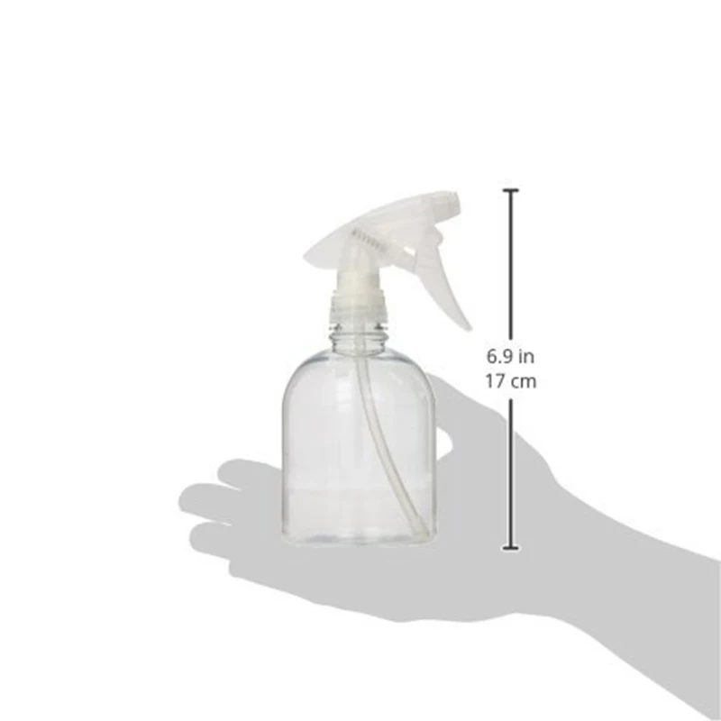 
Wholesale china custom 500ml 100ml 5oz mini empty logo brand transparent yellow facial spray bottle 
