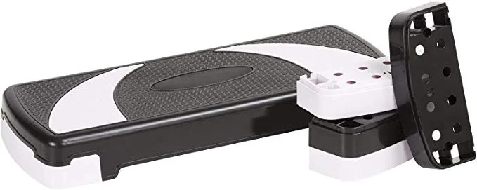 Steps Square Training Adjustable Gym Sports Fitness Exercise Aerobic Stepper