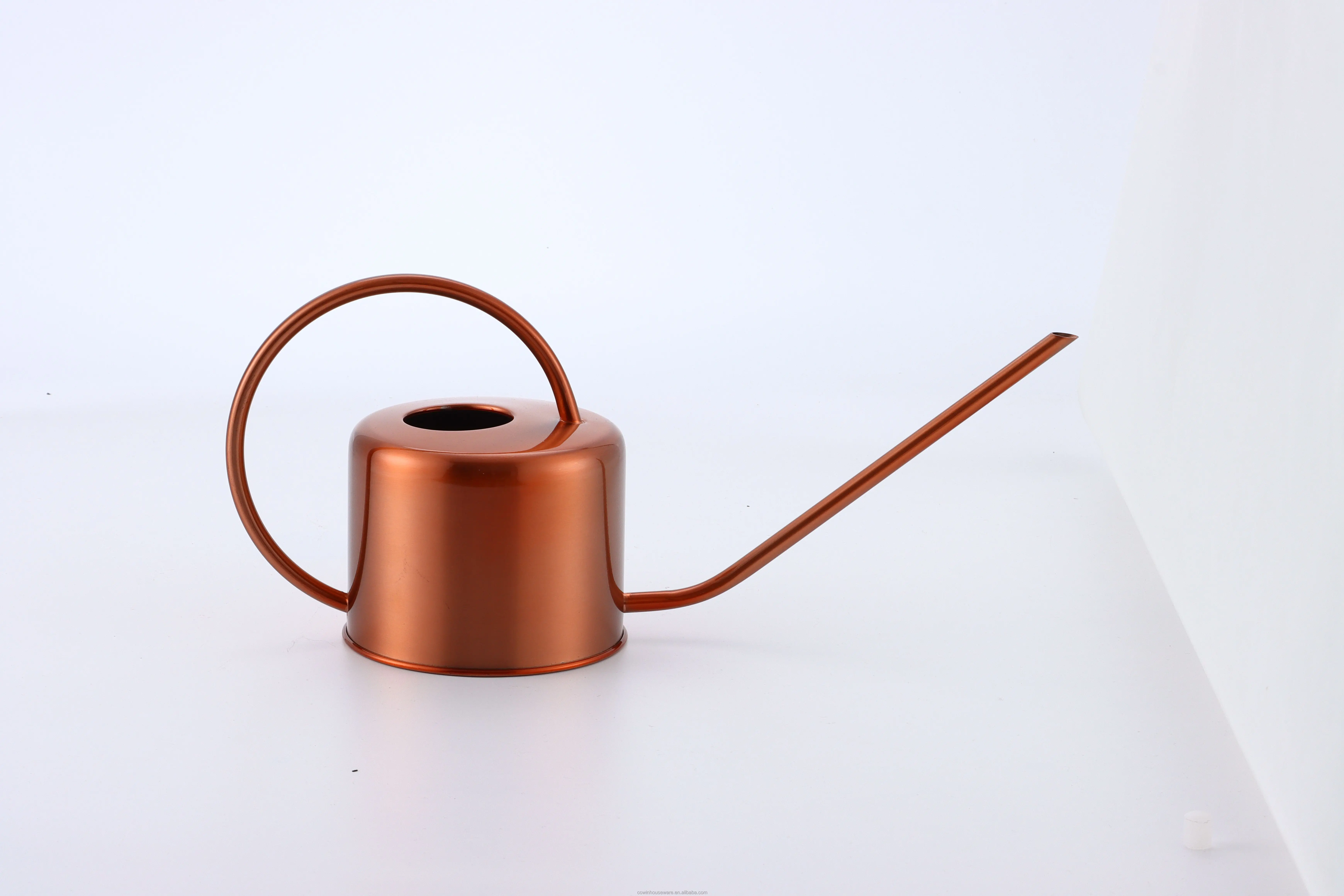 Outdoor Metal Stainless Steel Gardening Water Can Indoor Plants Flowers with Long Spout Watering can