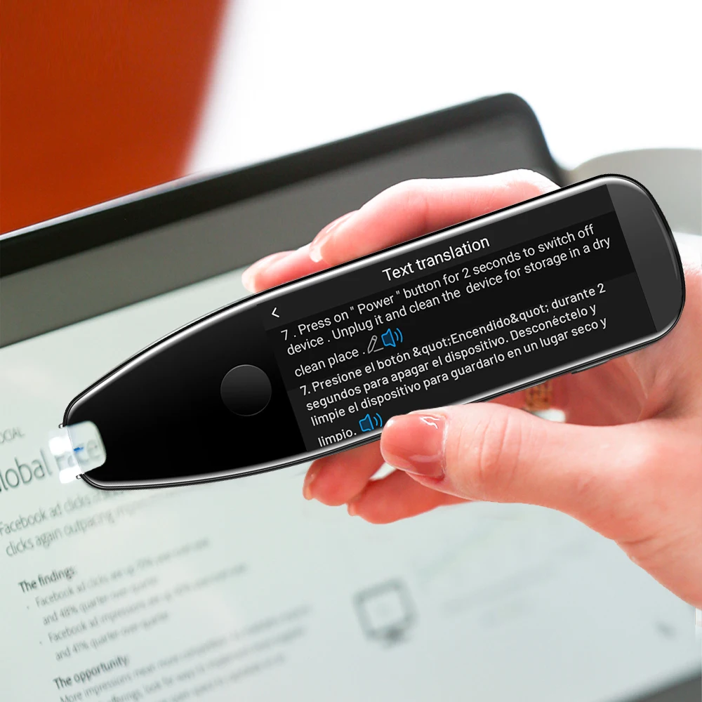 OEM ODM Smart Digital  WIFI OCR English Speaking language machine AI smart Translator scan reader Pen