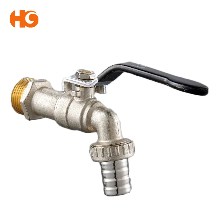 Factory direct sales brass bibcock with iron handle