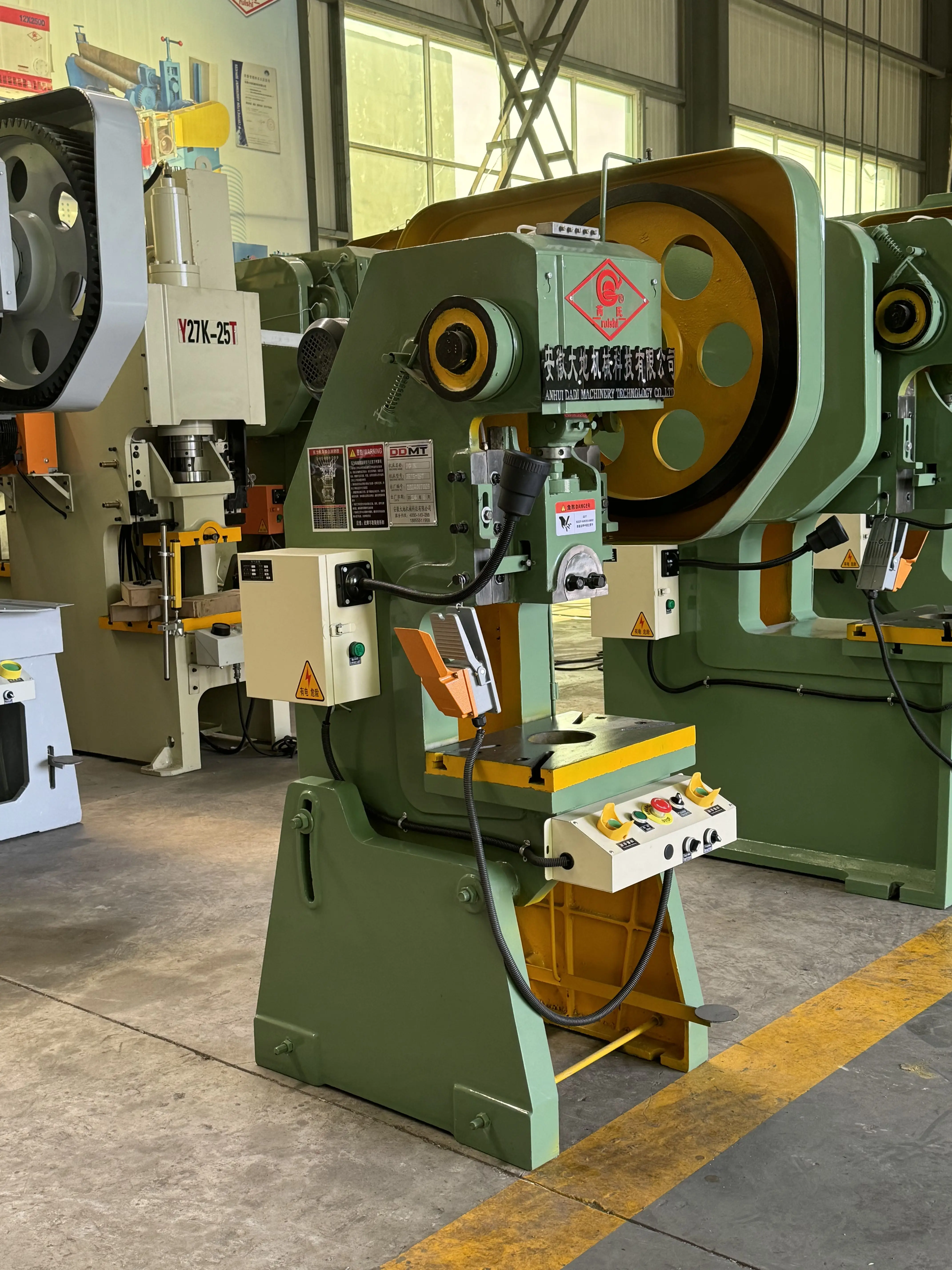 DADI Mechanical Power Press J23-10t Steel Punching Machine High Quality Eccentric Press
