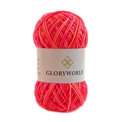 Wholesale High-quality Space Dyed Crochet Yarn Hand Knitting Bikini Sweater Colorful Acrylic Fancy Yarn