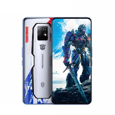 Игровой телефон Nubia Red Magic 7 Pro Transformer optimus prime 5G, 12/256 ГБ, 6,8 дюйма, AMOLED 2400x1080, 165 Гц, 5000 мАч, 120 Вт, быстрая зарядка