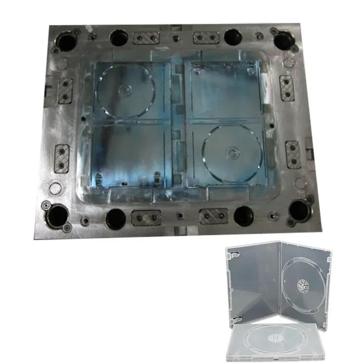 Custom CD DVD Cases or Trays Mould  Injection Insert Molding High Quality CD Jewel Case Plastic Injection Mold Manufacturer