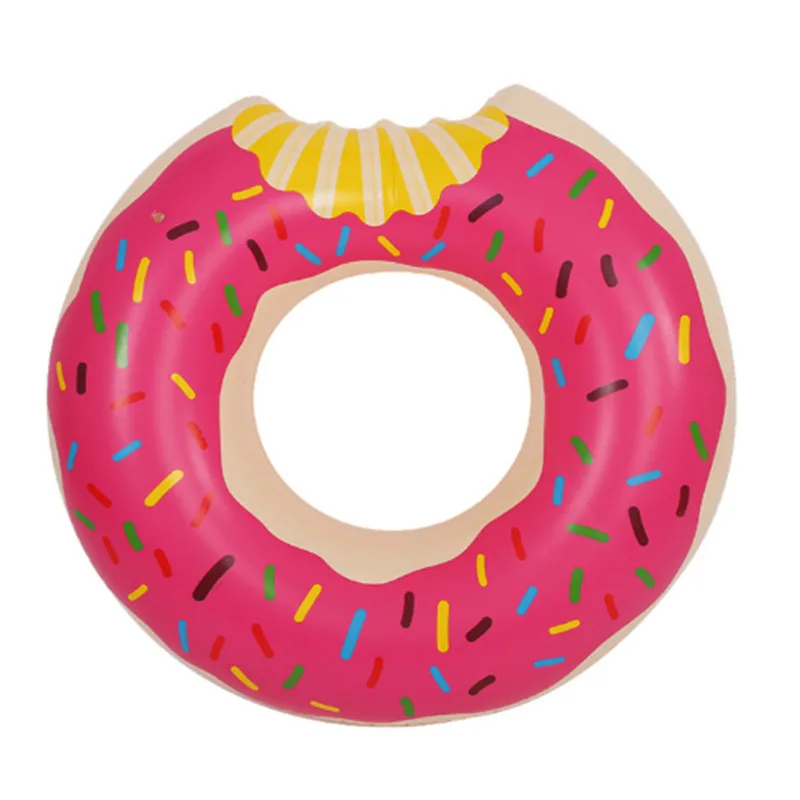 inflatable child sitting ring Inflatable Donut Swimming Ring Pool Beach Sea Party Inflatable Mattress Float Toys For Adults Kids