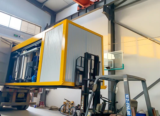 10 Tone Per Hour Decanting Bitumen Melting Machine Bitumen Heating Equipment