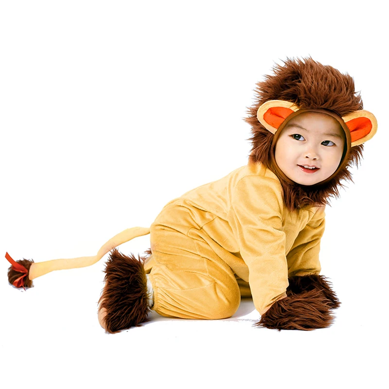 Factory Manufacture Promotional Top Quality Lion Costume