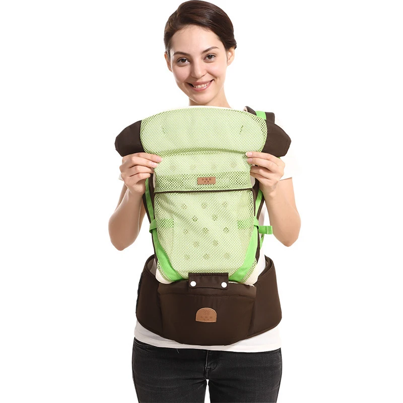 Multifunction comfortable lightweight breathable ergonomic front hold hip seat toddler wrap sling kids infant baby waist carrier