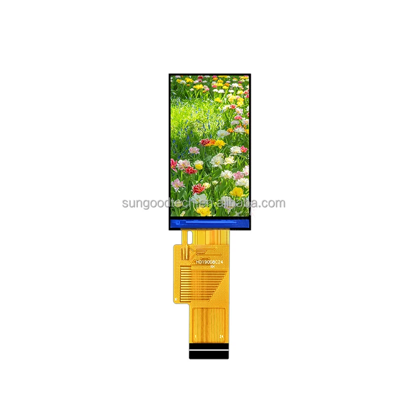 1.9 inch TFT strip LCD display 4-wire SPI interface ST7789 driver 170*320 resolution HD IPS plug-in type 24Pin