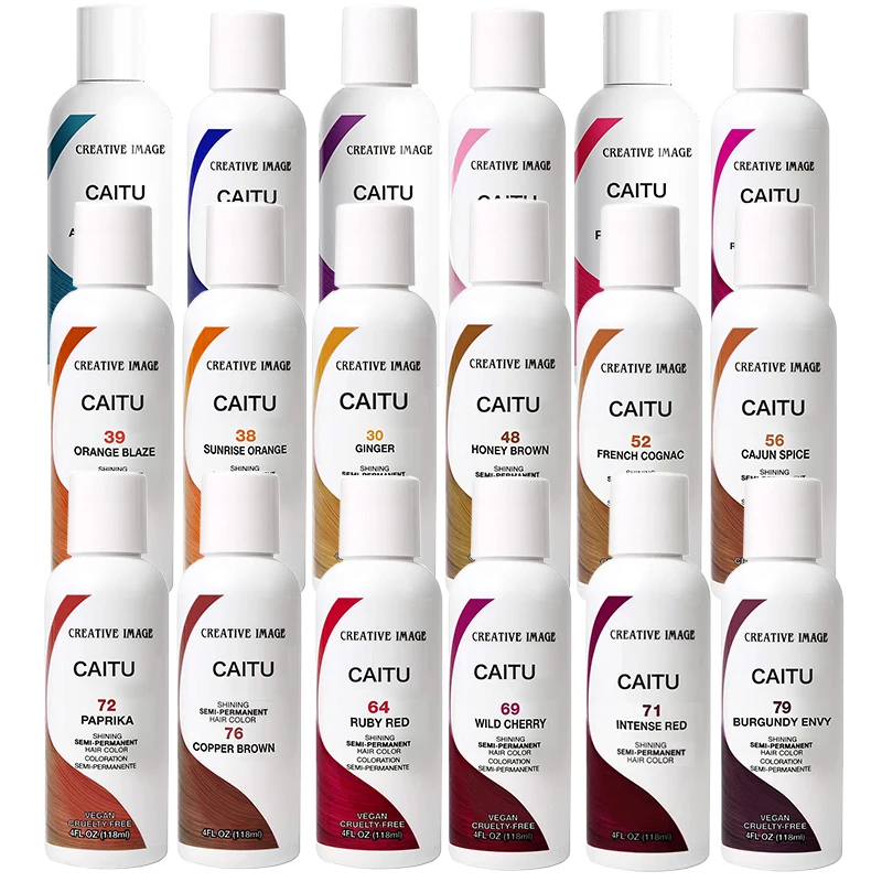 Wholesale 31 Colors semi permanent hair color for dark hair without bleaching