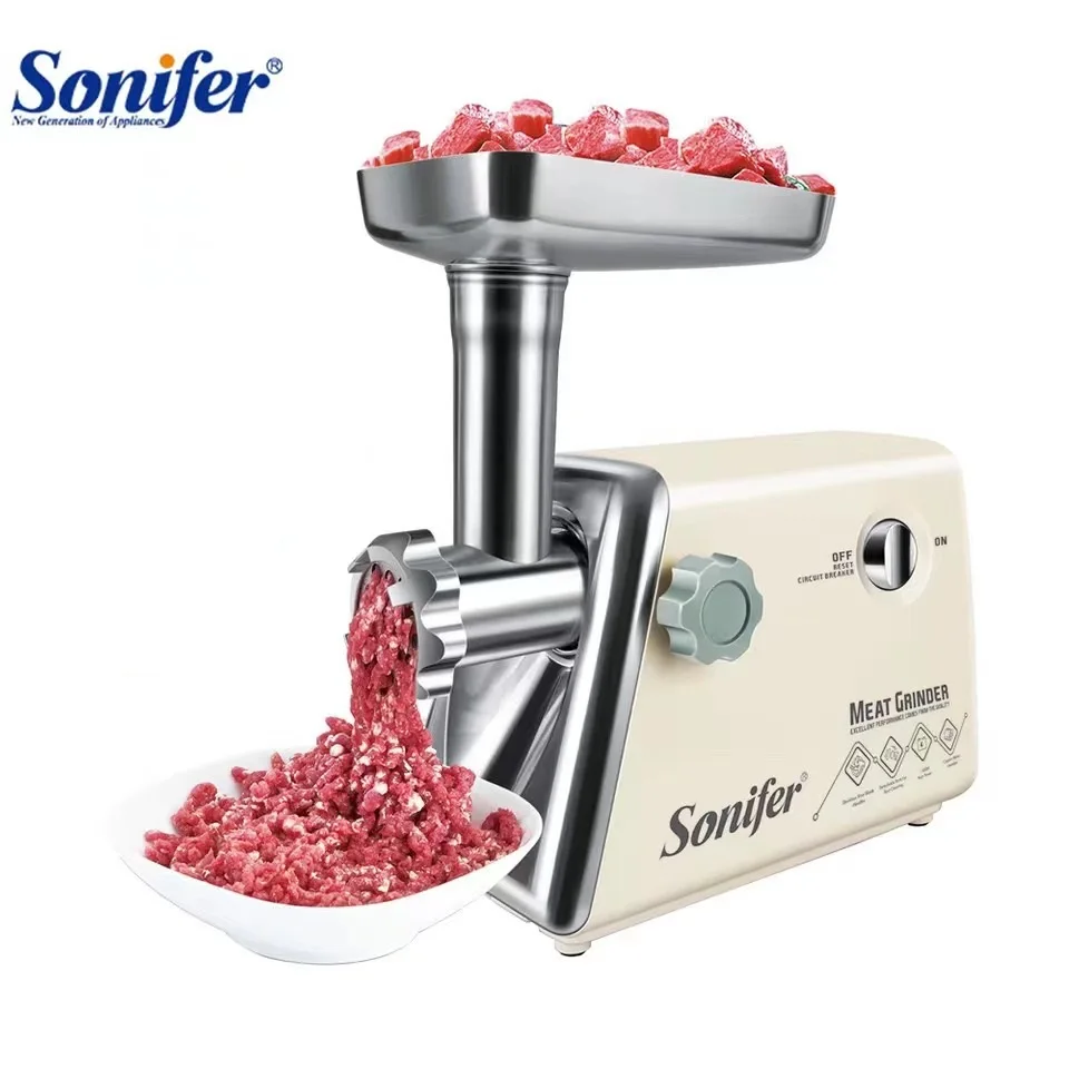Sonifer SF-5014 manufacturer household 1500w power motor automatic mincer electric meat grinder machine