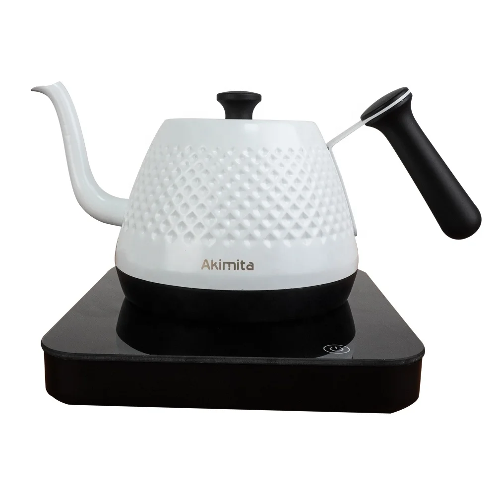 
Электрический чайник из нержавеющей стали с регулируемой температурой, с большим горлышком 