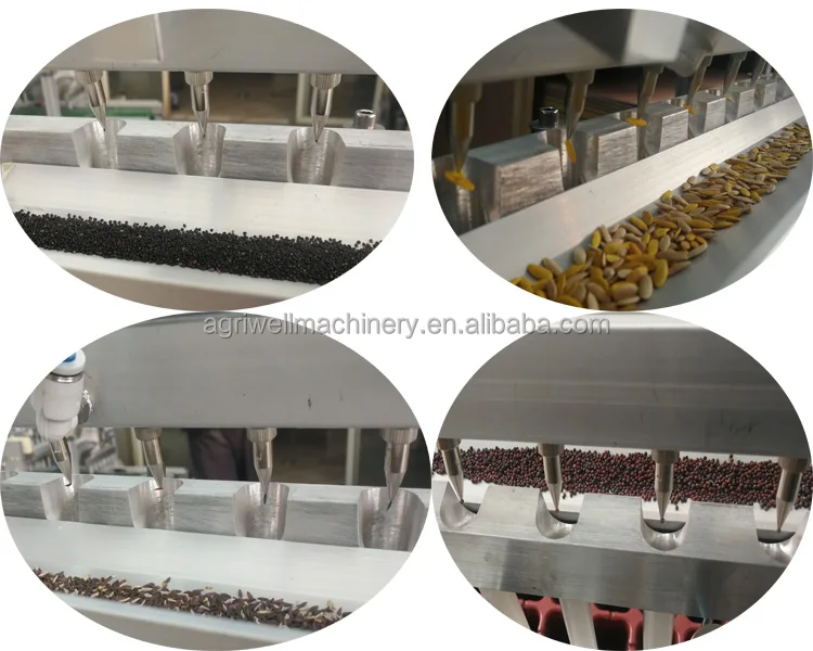 New Used Manual Seeder for Potatoes Lucerne Corn Seed Planter with Engine Gearbox for Farm Use Manufactured by Seeding Machines