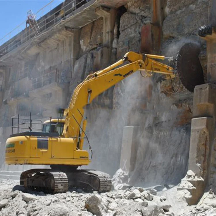 High quality mountain rock sawing machine large rock saw