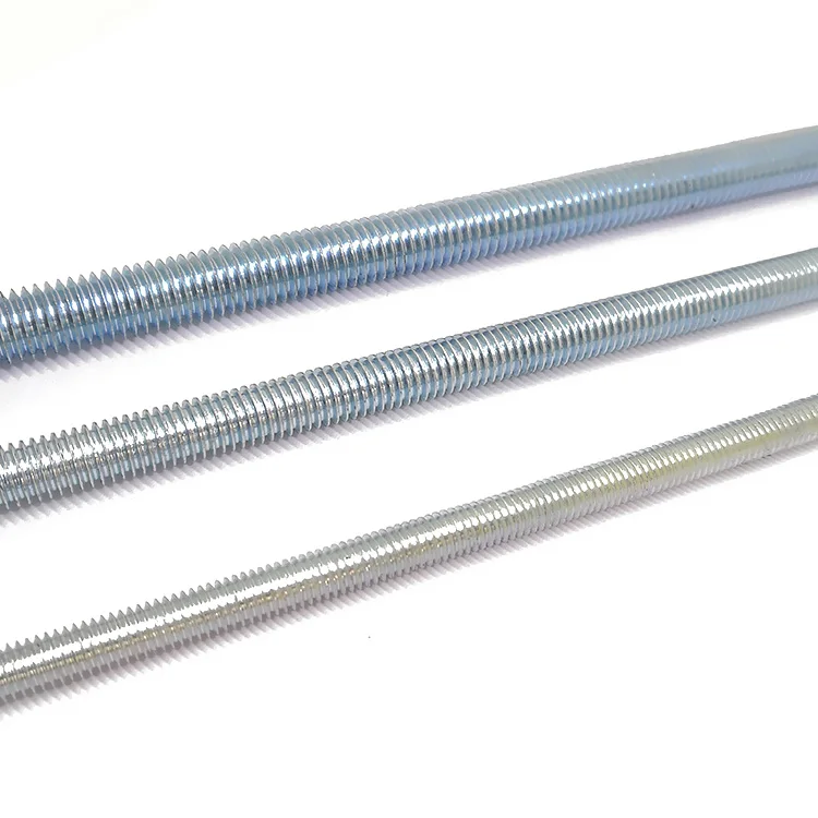 Оптовая продажа стержень с резьбой M8 M10 M20 из углеродистой стали оцинкованный болт полной Din976