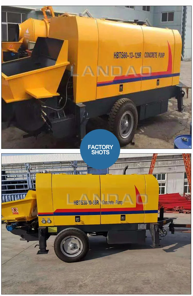 Small Portable Diesel Engine Bangladesh Price Concrete Pump