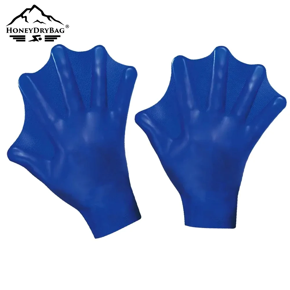 Silicone Swimming Fins Flipper Men Women Child Swim Pool Sport Professional Training Finger Hand Webbed Gloves Paddles Equipment