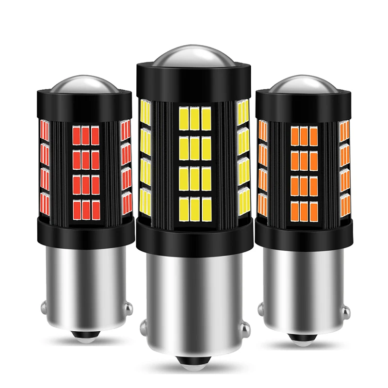 
 1156 BA15S P21W Led BAU15S PY21W BAY15D авто светодиодные лампы дневные ходовые огни 12V  