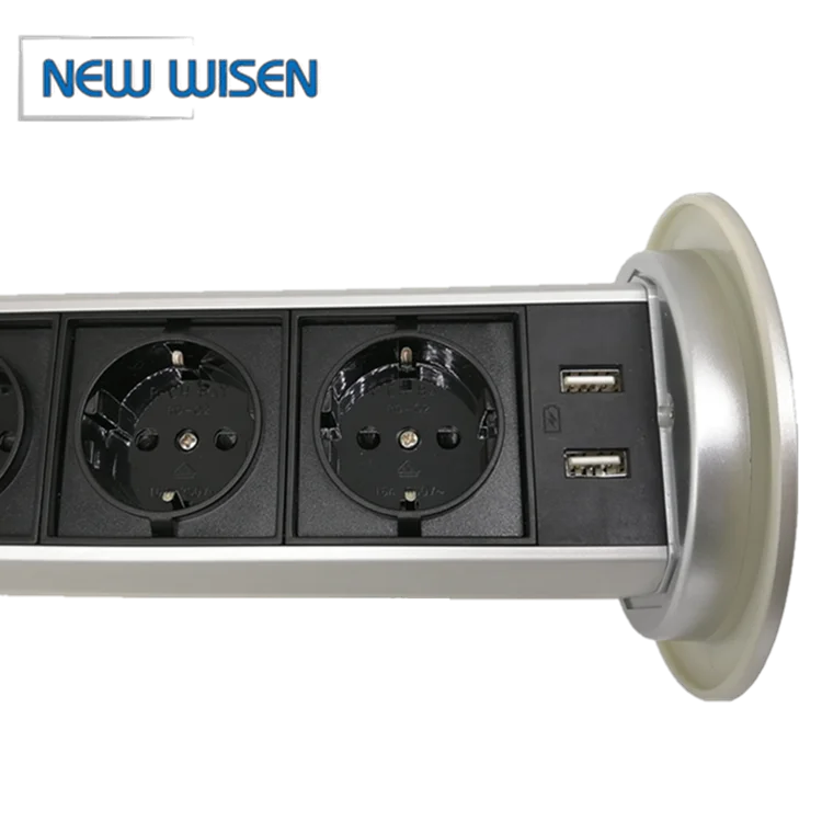 Custom the luxury electrical supplies socket type c british italian outlet kitchen uk electric power socket with usb port
