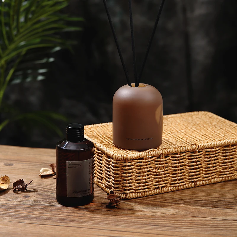Amber collection color wax 3 colors 10oz Square Matte Square Glass Jars For 280g Scented candle