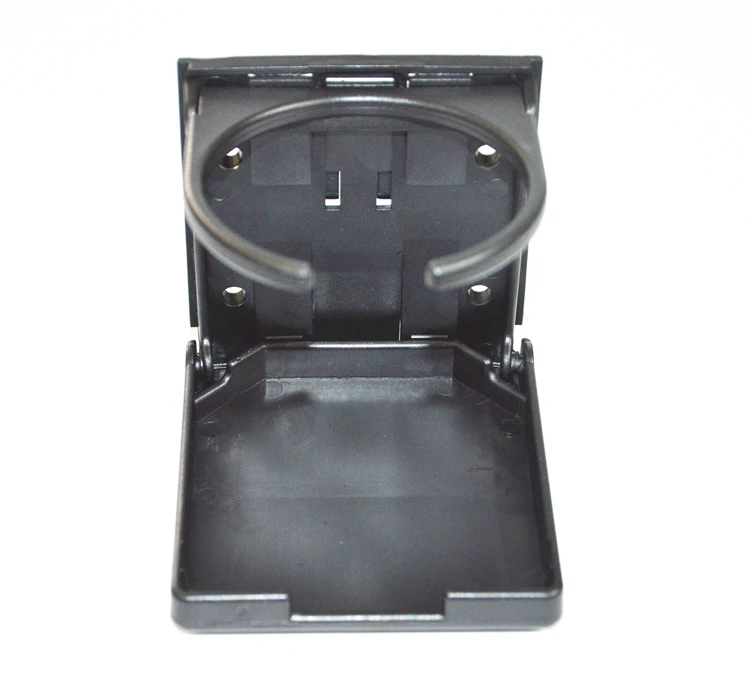 
High Quality Foldable Adjustable Plastic Coffee Car Cup Holder floding adjustable Drink Holder Black 