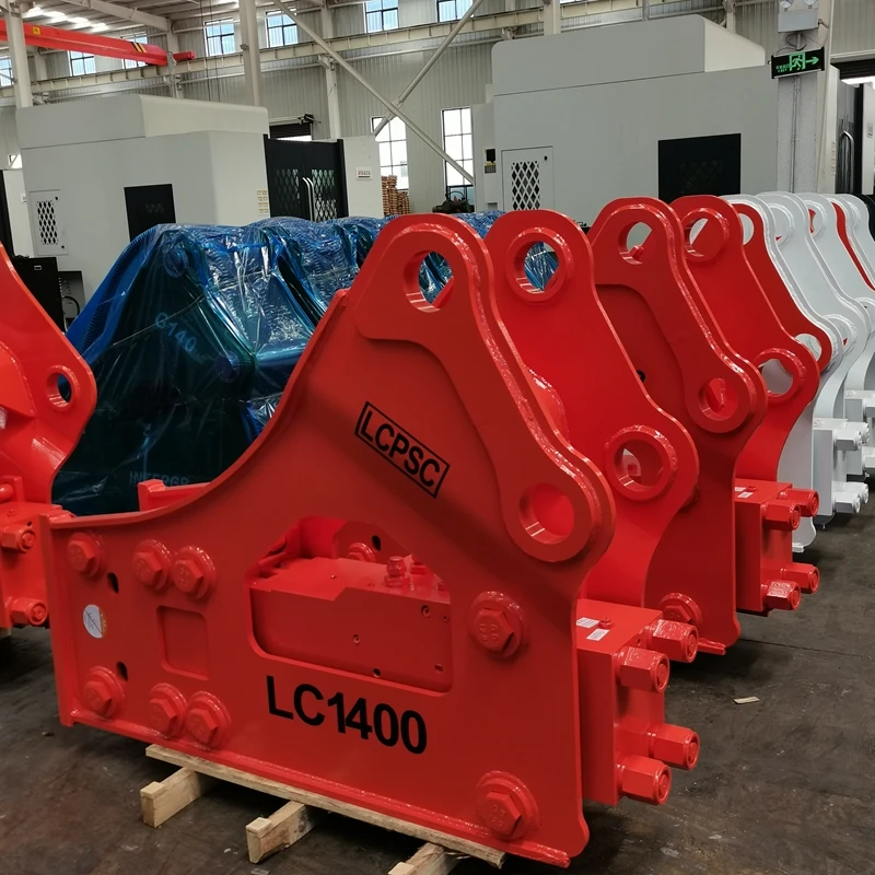 Factory direct shot excavator attachment hydraulic breaker tunnel excavation concrete demolition equipment suitable