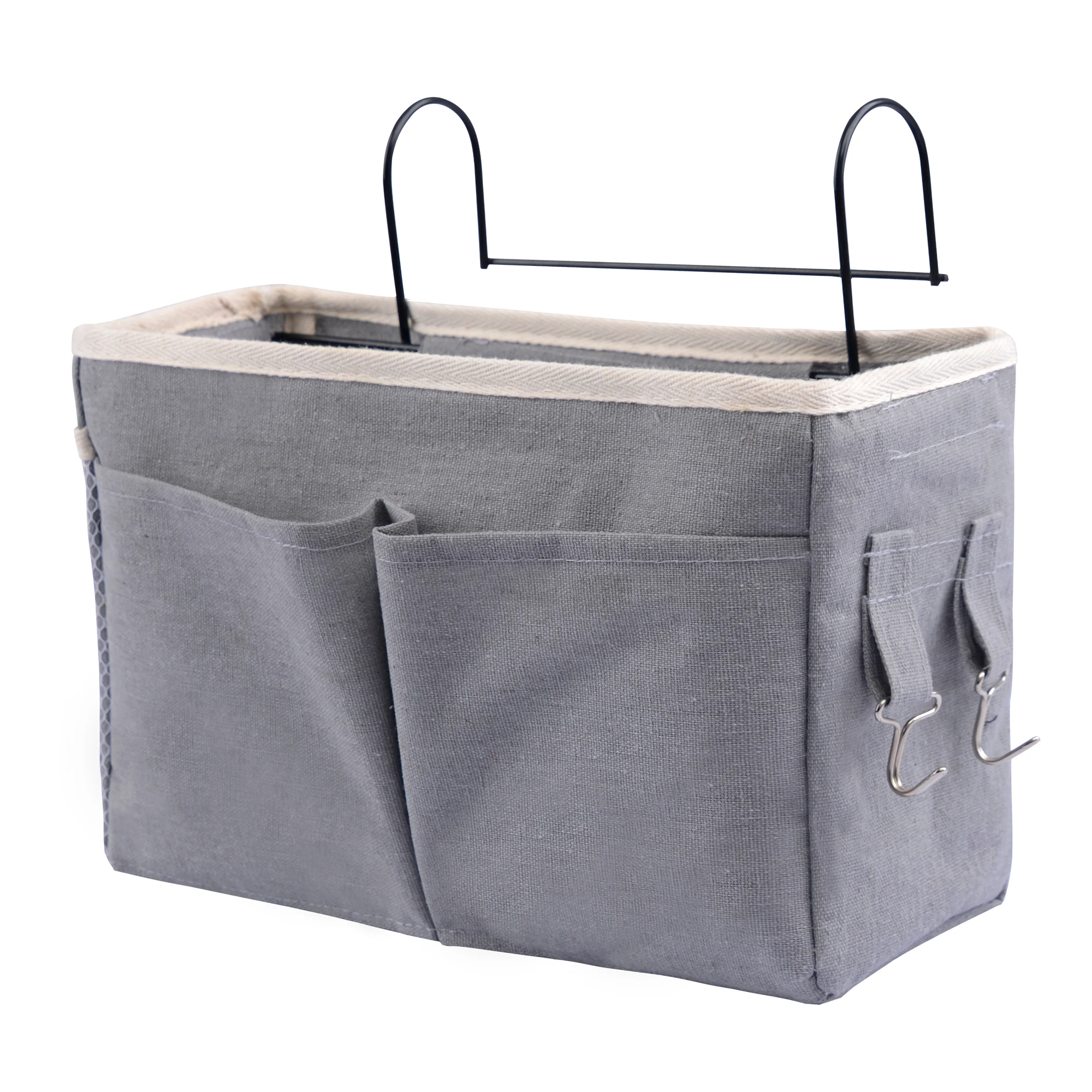 Home Multi-functional Bedside Hanging Bag College Student Dormitory Bedside Fabric Hanging Basket Bed Debris Sorting Storage Bag