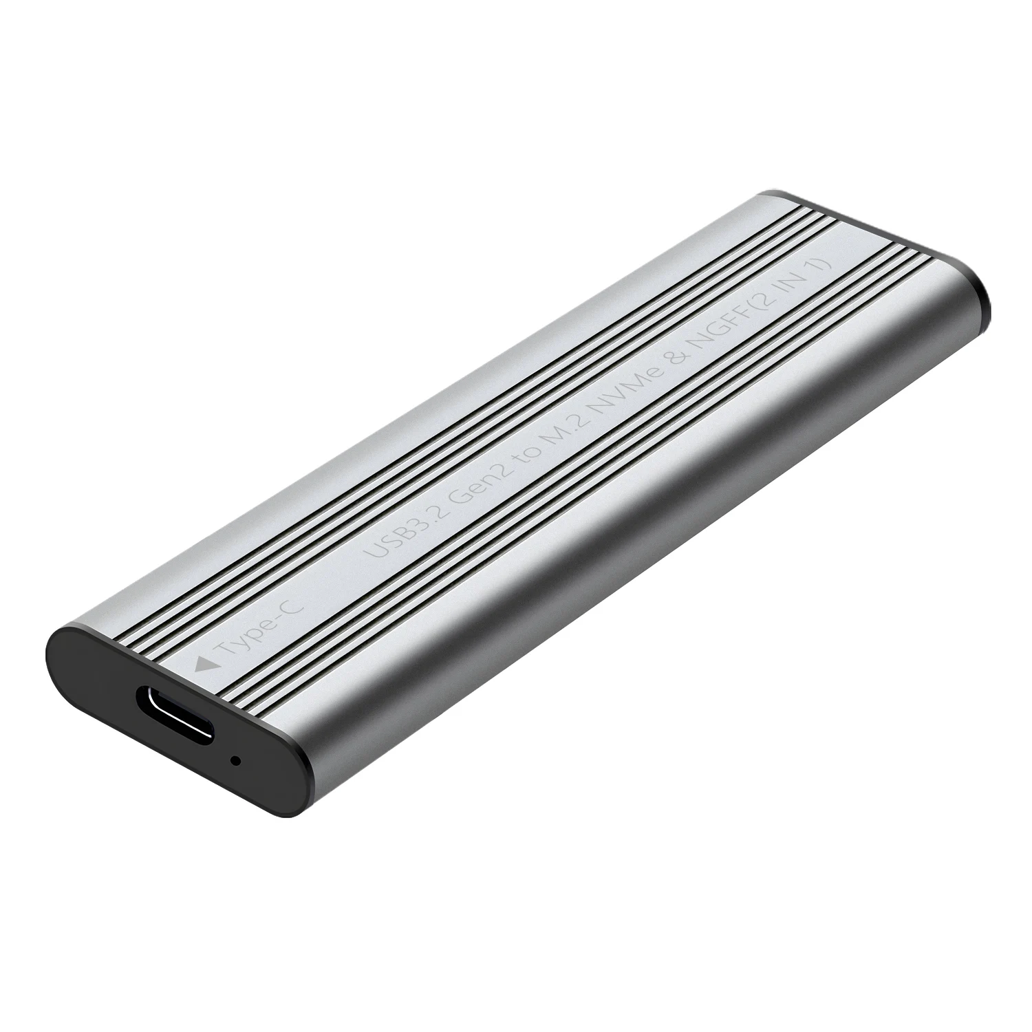 SHUOLE USB 3.2 USB 3.1 USB3.0 TYPE C 10Gbps 5Gbps HDD SSD Box M2 NVME / PCIE / NGFF SATA SSD Case M.2 SSD HDD Enclosure