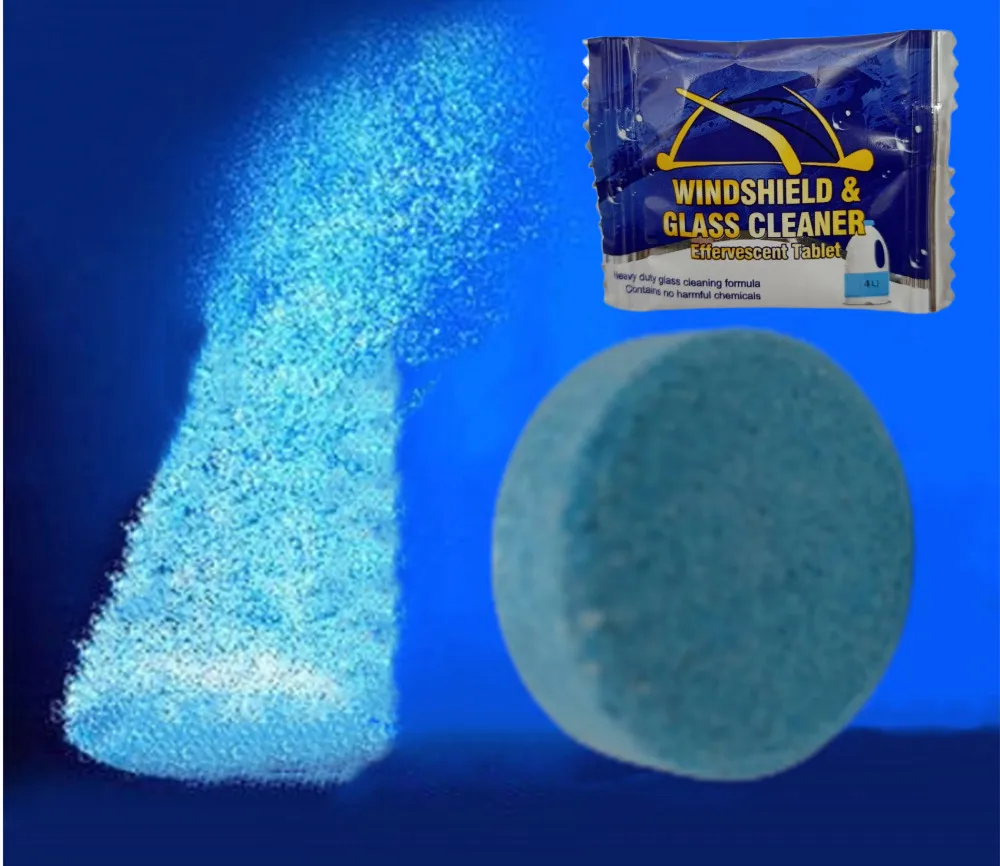 1pc = 4l Car Window Cleaner Tablet Windshield Windscreen Cleaner( Pack of 2 Pcs)