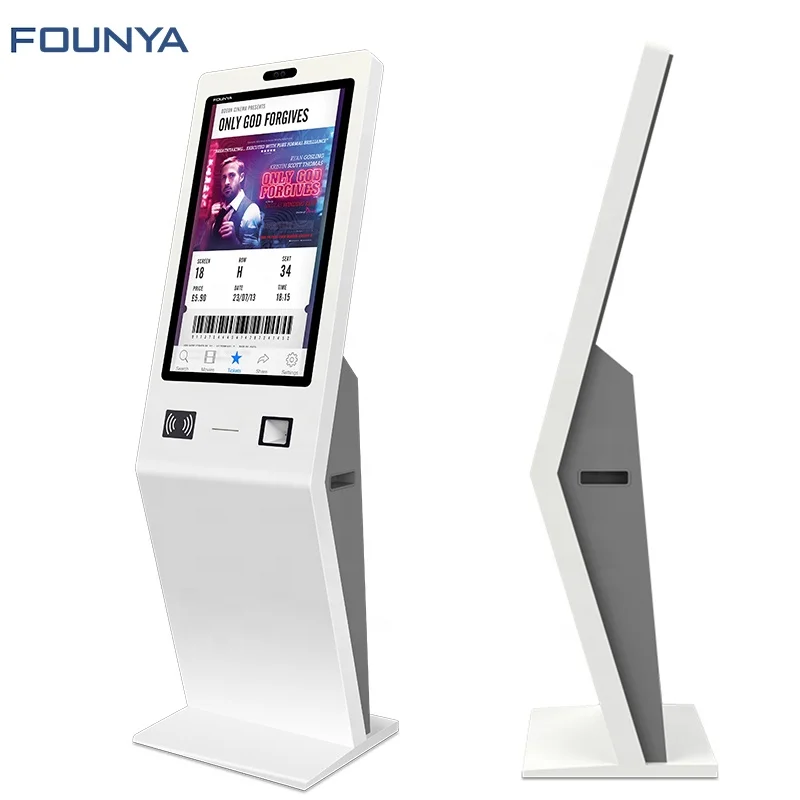 NFC/ RFID card reader self service pay bill fee machine for leisure clubhouse foot massage beauty salon indoor park
