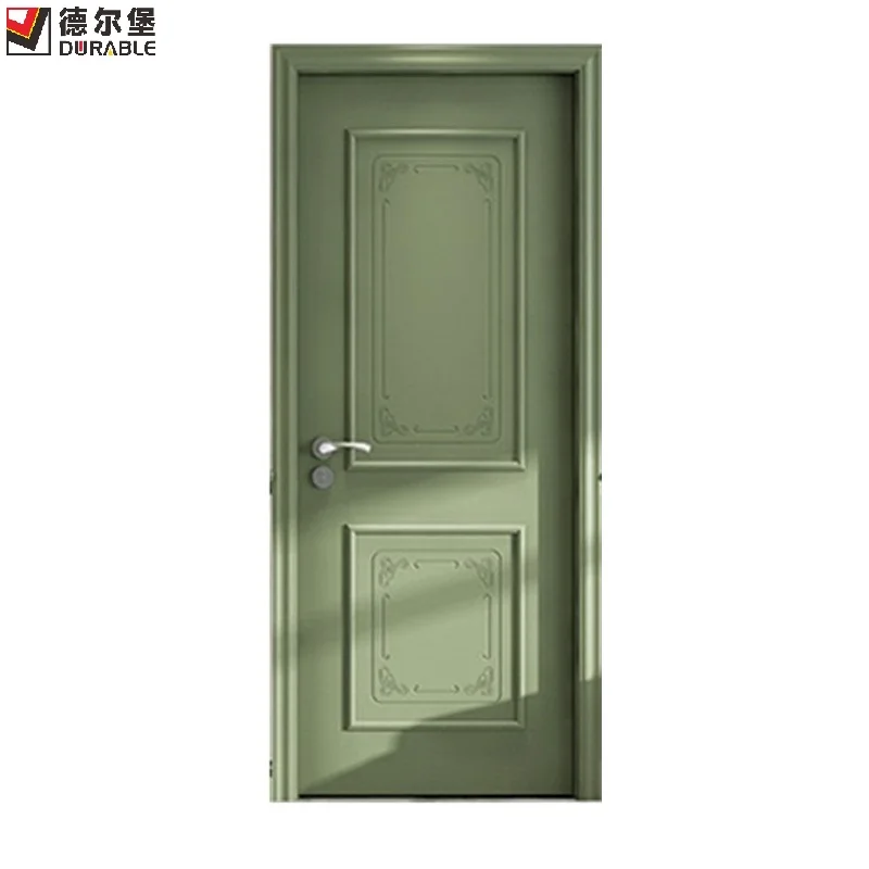 Zero formaldehyde garden door wpc door material wpc door panel leaf