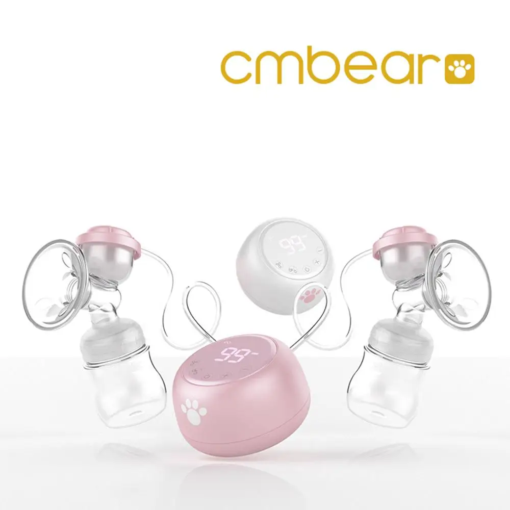 Cmbear Lansiohoh fashion electric breast pump for baby breast feeding