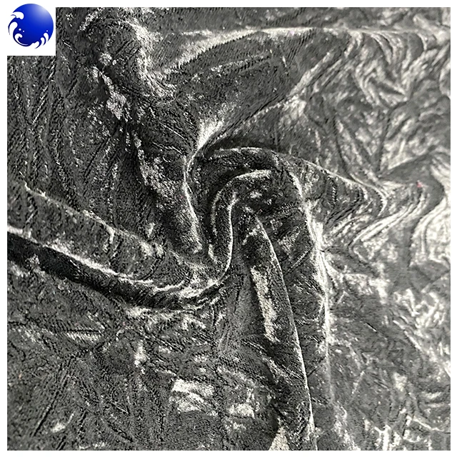 100% polyester woven fabric  crushed micro velvet fabric 9000